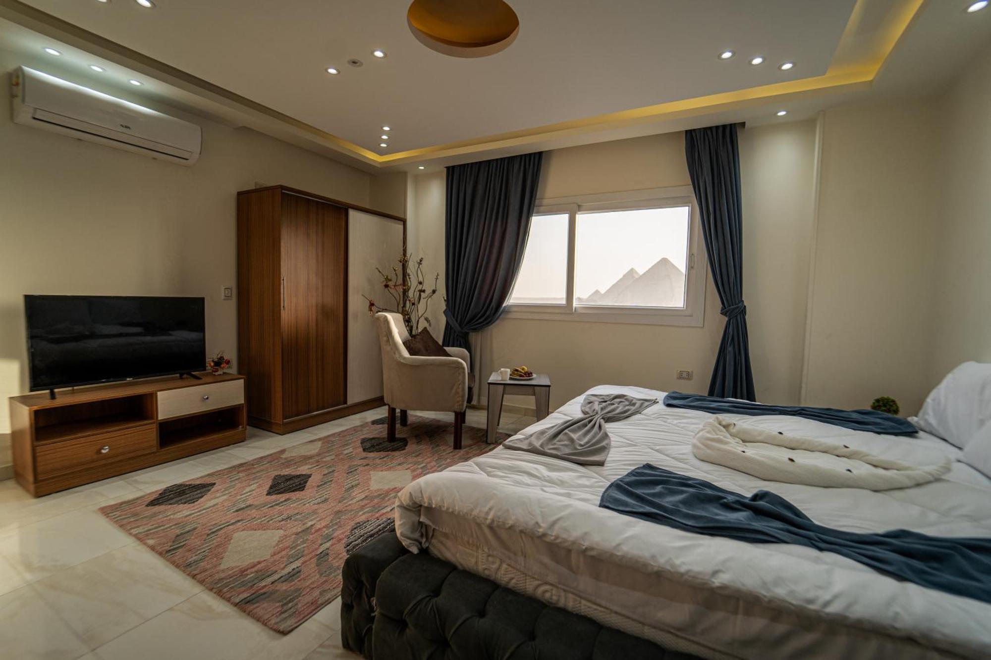 Gardenia Hotel Pyramids View Nazlet el-Sîsi Buitenkant foto